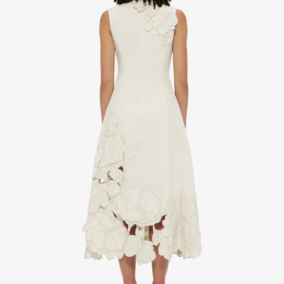 LEO LIN Cleo Appliqué Sleeveless Midi Dress - Picture 3 of 5